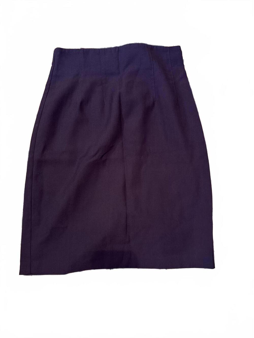 Casablanca Purple Pencil Skirt with Satin Lining Women’s